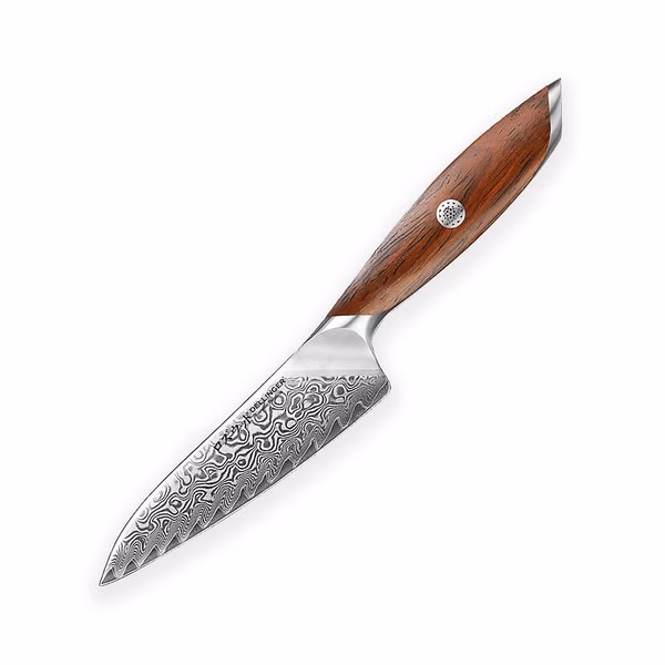 Nôž Dellinger Petty 135 mm Rose Wood Damascus®