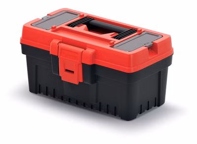 Kufrík na náradie EVO 269x177x155 mm - farba: červená