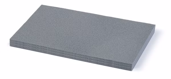 Penová výplň 47,5x28,5x3 cm - farba: sivá
