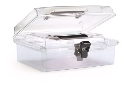 Plastové organizéry NUF SET 2v1 245x214x100 mm - farba: čierna