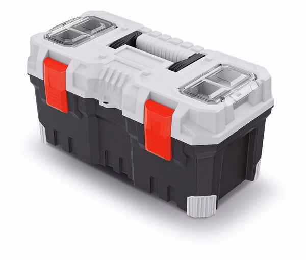 Kufor na náradie TITAN PLUS 554x286x276 mm - farba: sivá