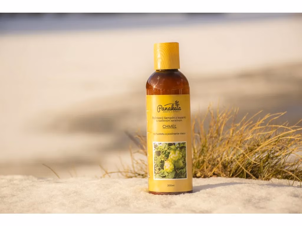 6600 1 sampon  chmel prirodny s prirodnym keratinom na hustotu a posilnenie vlasov 200ml