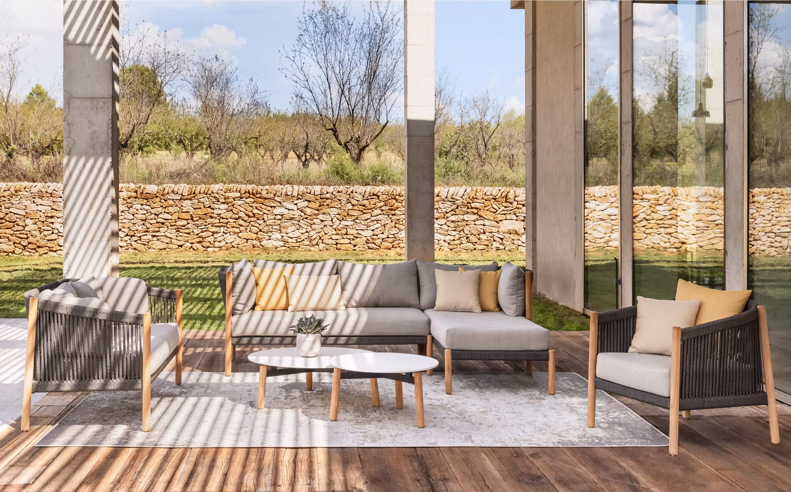 Lento modular chaise loungue