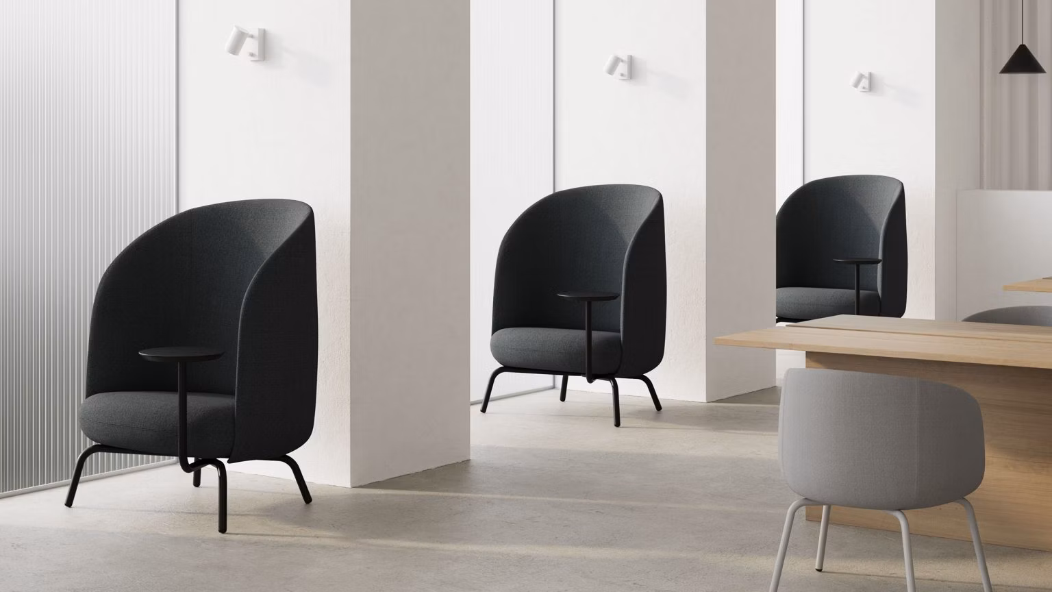 Nest easy chair