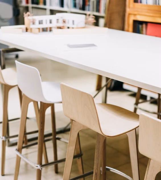 lottus wood stool