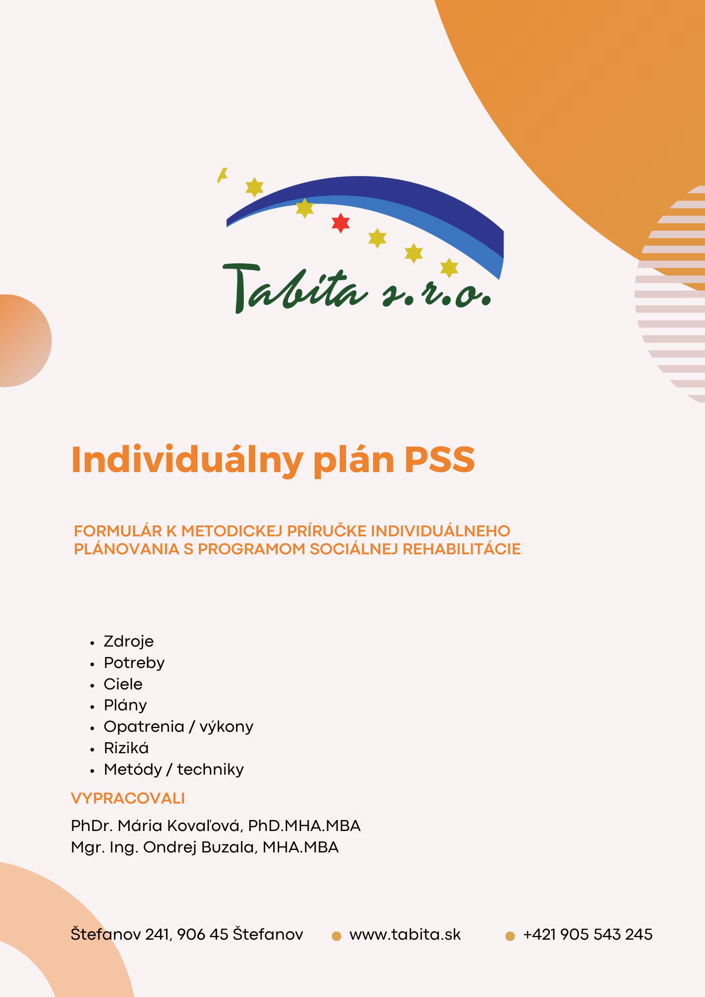 Individuálny plán PSS