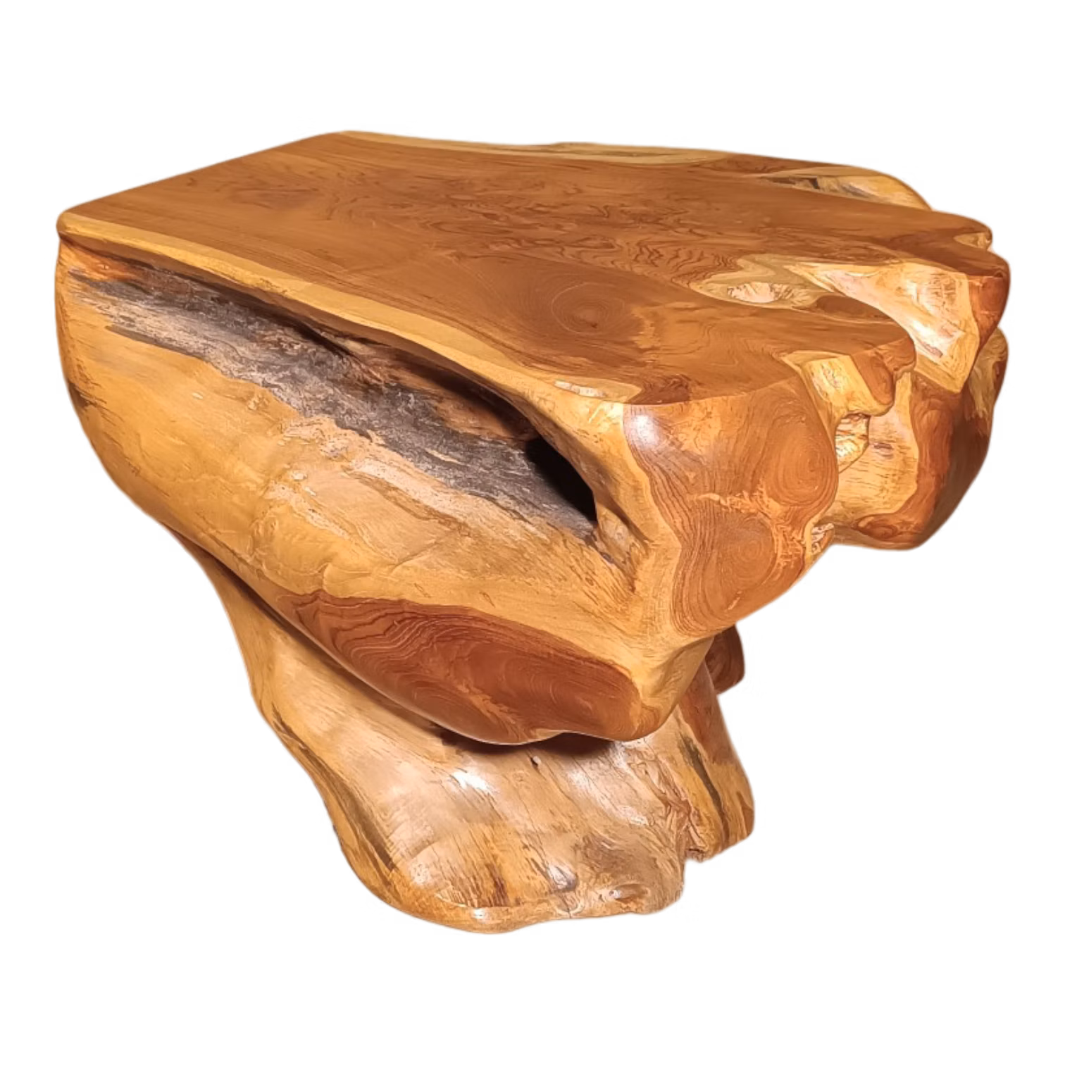BRANCH 70x70x45cm stolek z teaku