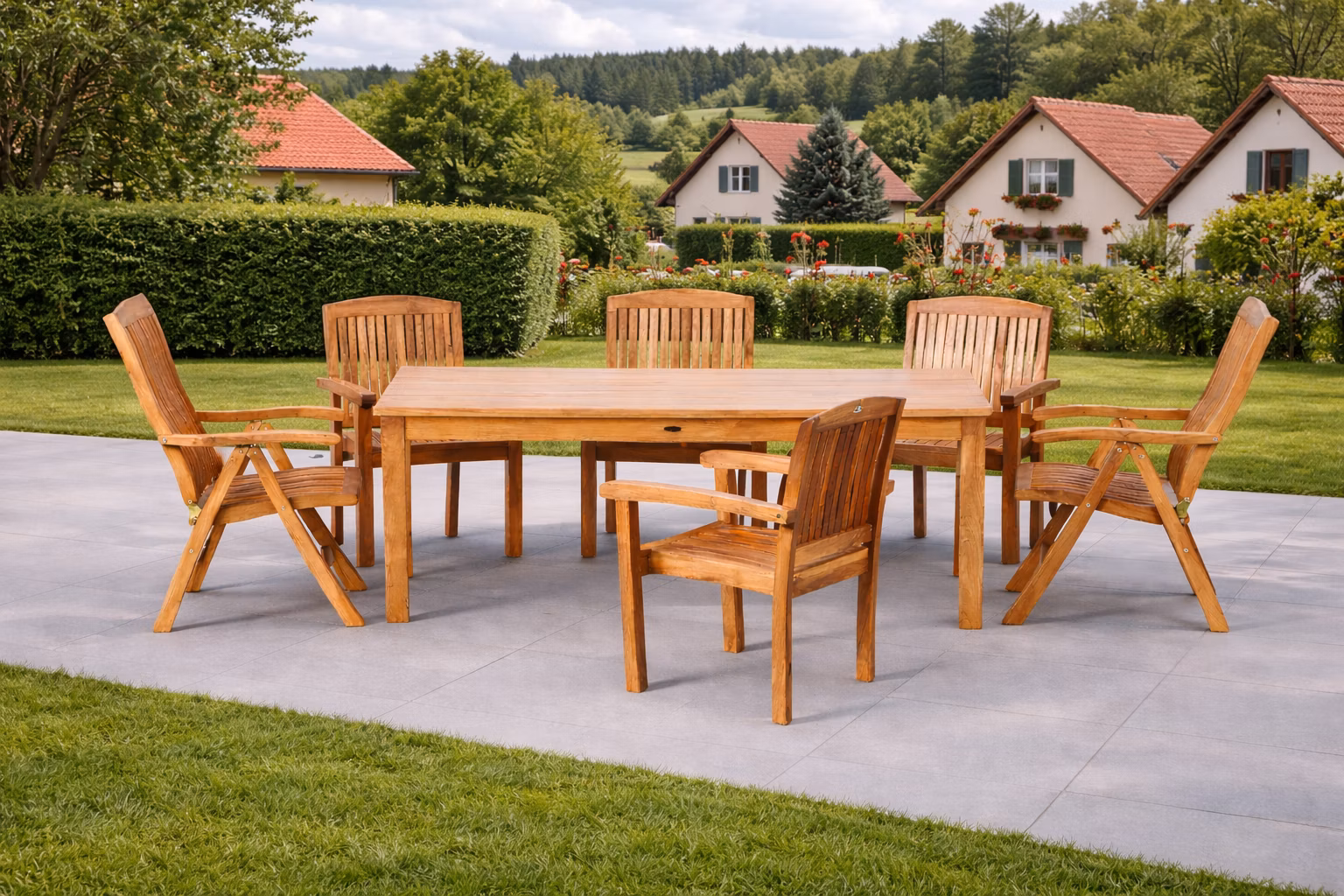 GIOVANNI SET - velká sestava z teaku