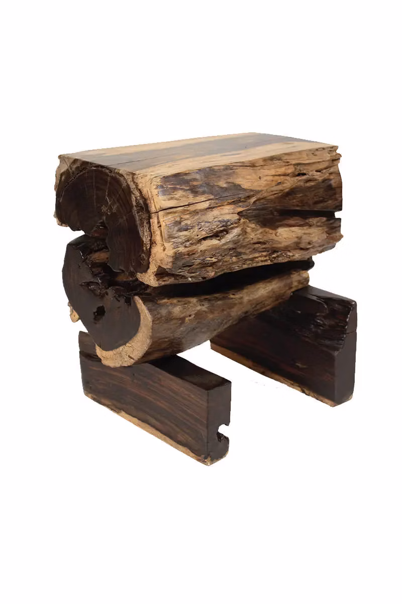 Masivní židle Palisander Art wood