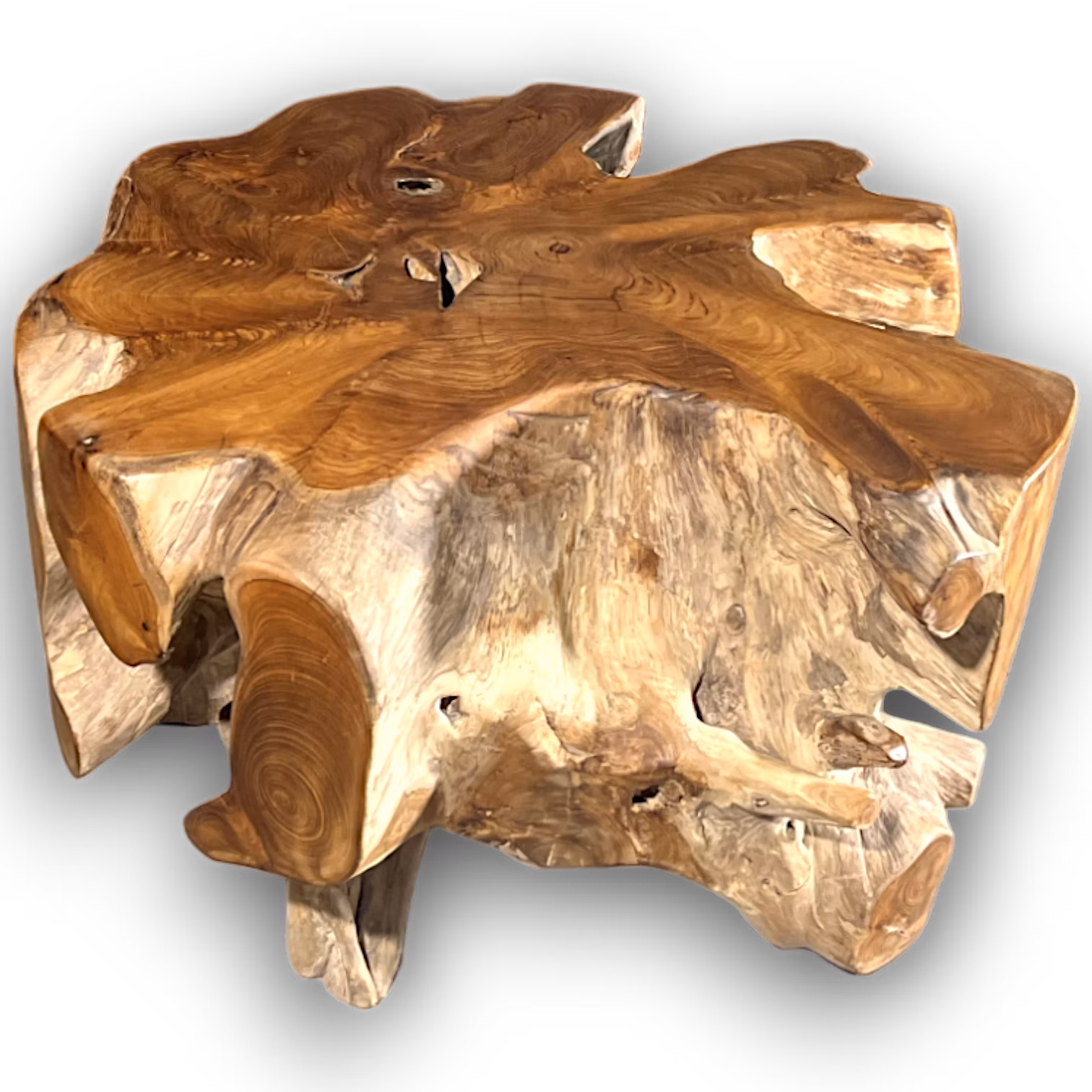 BRANCH 80x45cm - stolek z teaku