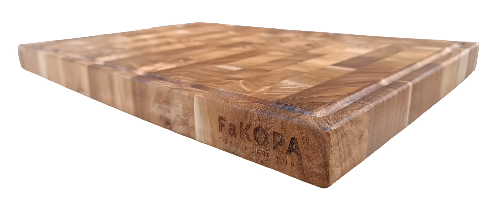 Moderní prkénko BUTCHER - prkénko z teaku