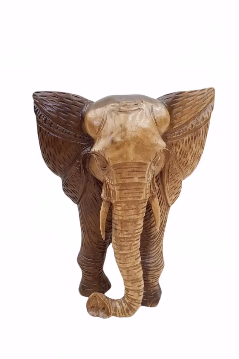 Dřevěný mamut z akácie