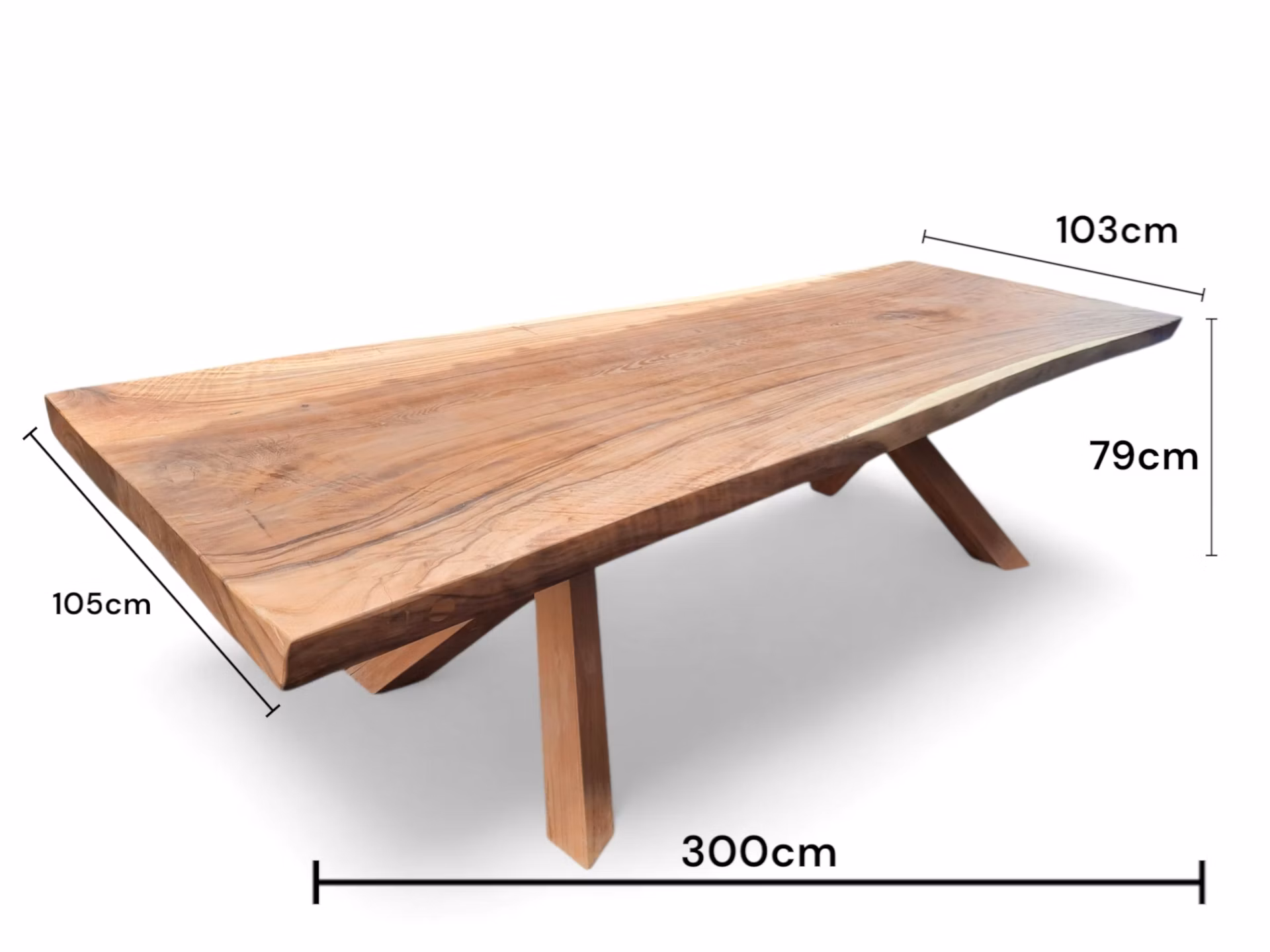Suarový stůl 300x105x79