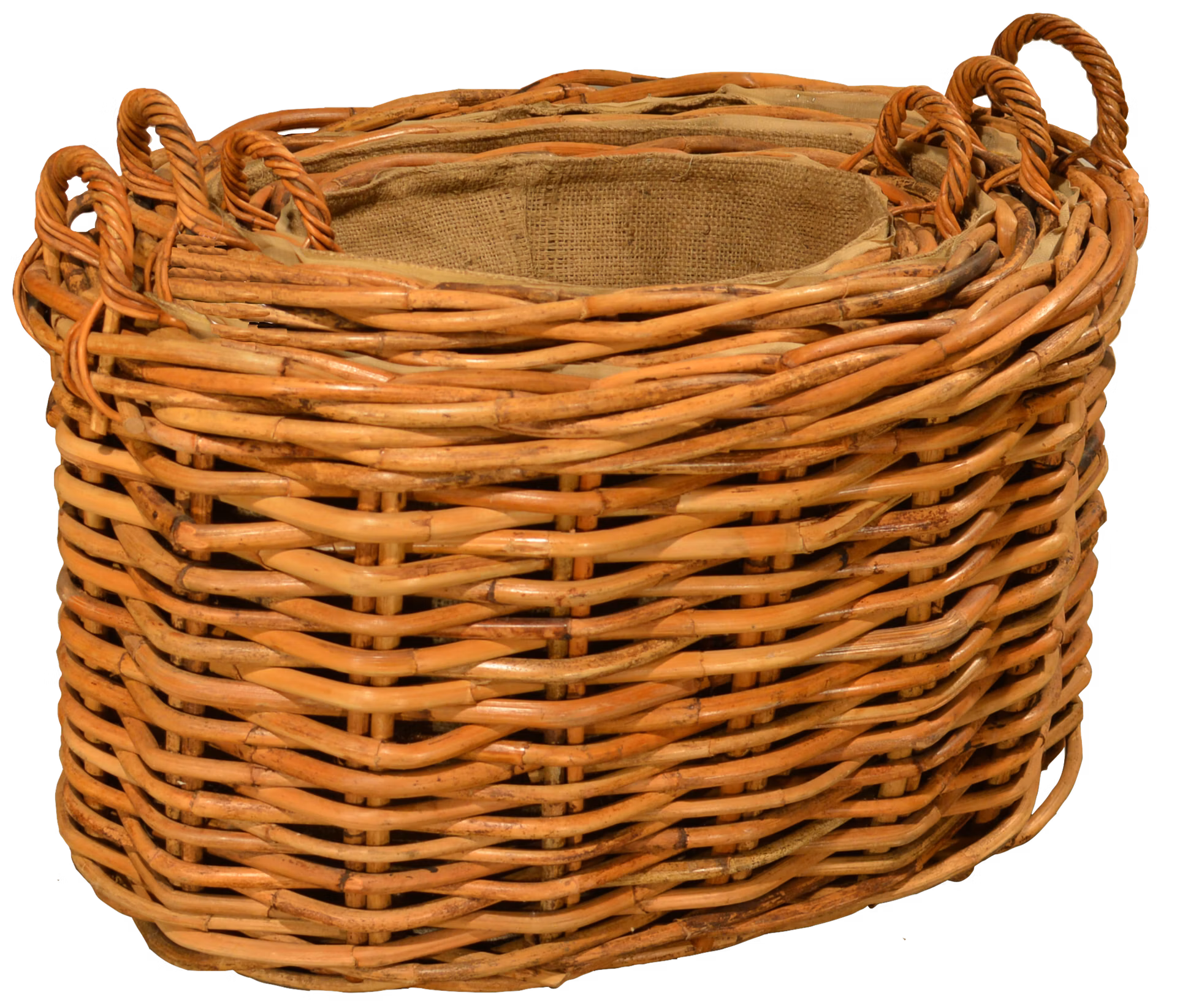 Ratanový koše- Ovál