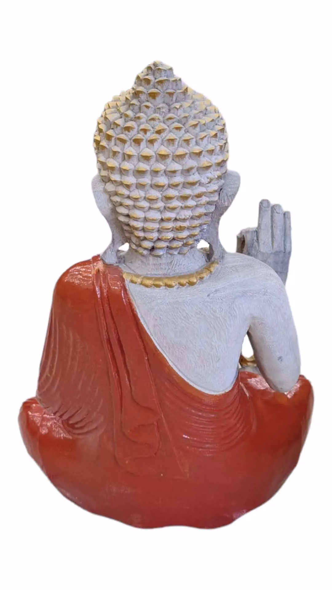 Buddha červený 3 40 cm