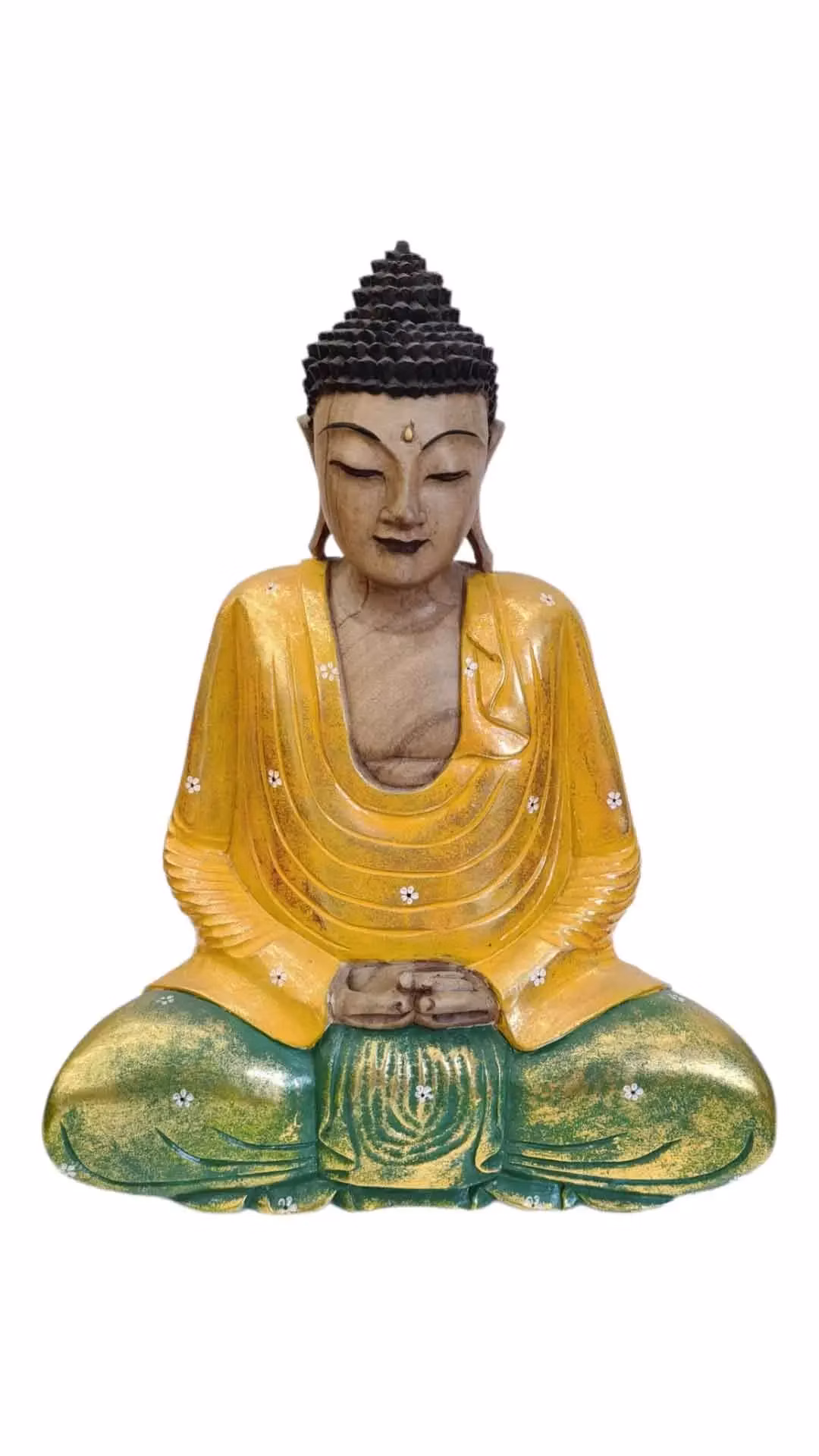 Buddha zlatý 1 50 cm