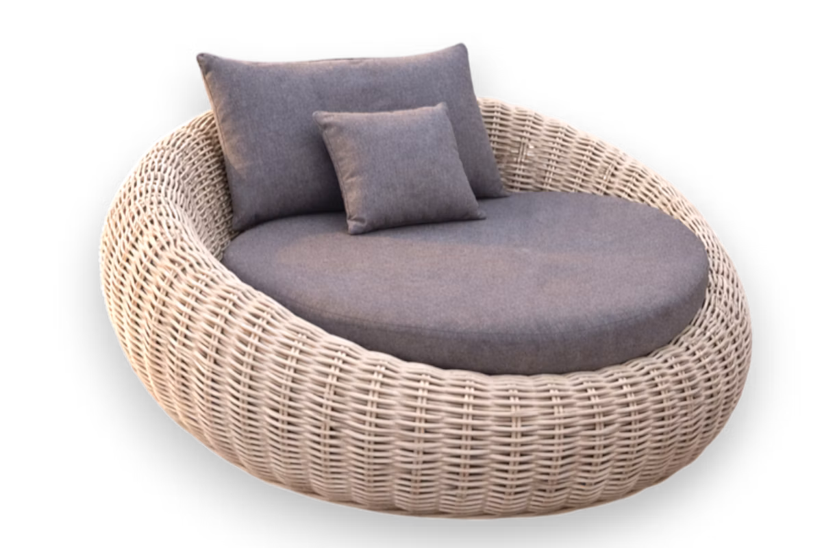 Papasan z ratanu LUNGO 150cm