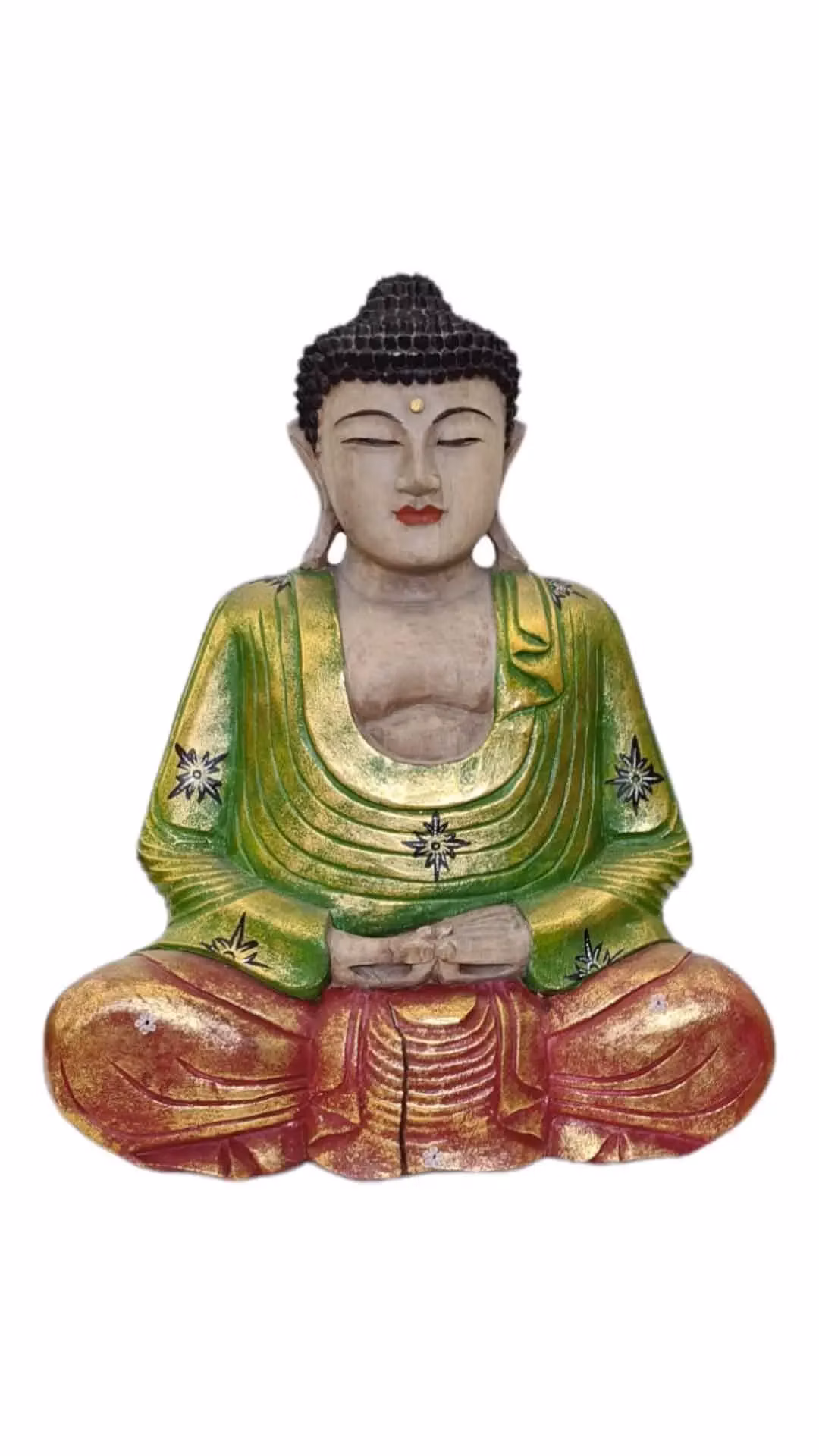 Buddha s červenými kalhotami 2 50 cm