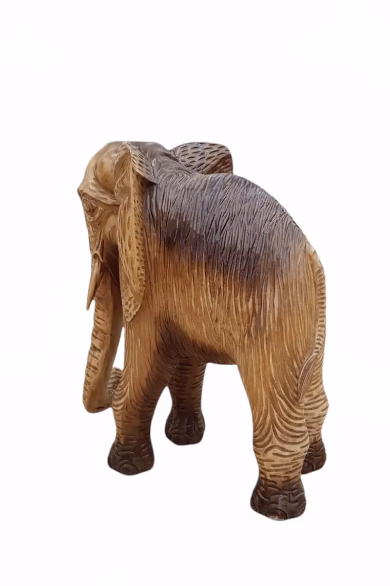 Dřevěný mamut z akácie
