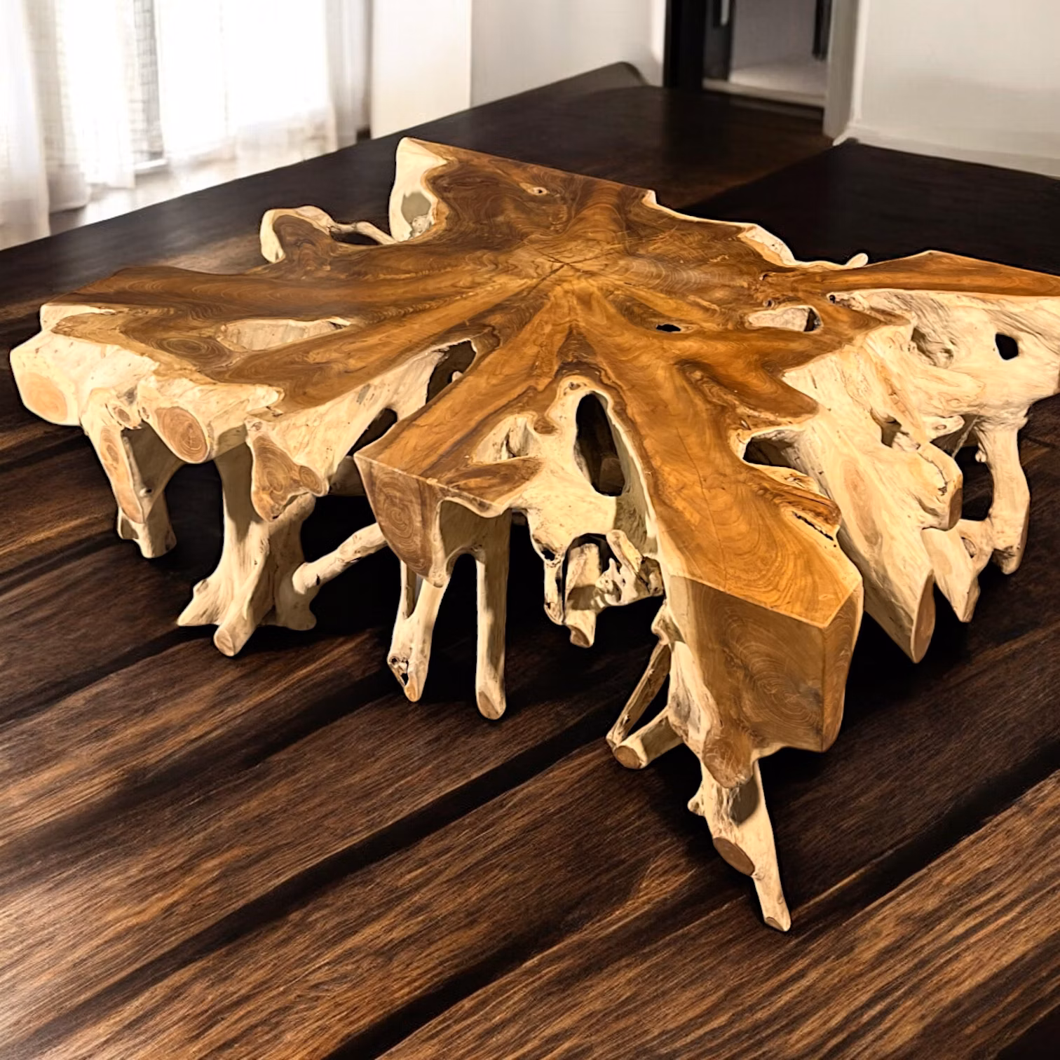BRANCH 120x80x45cm stolek z teaku
