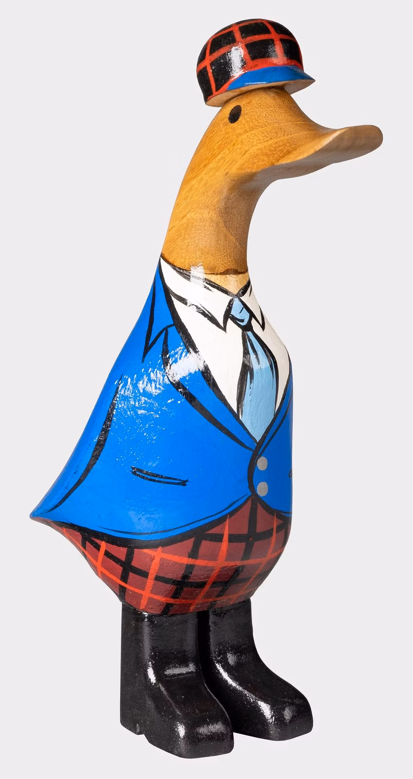 KAČKA SHERLOCK - dřevěná kachna