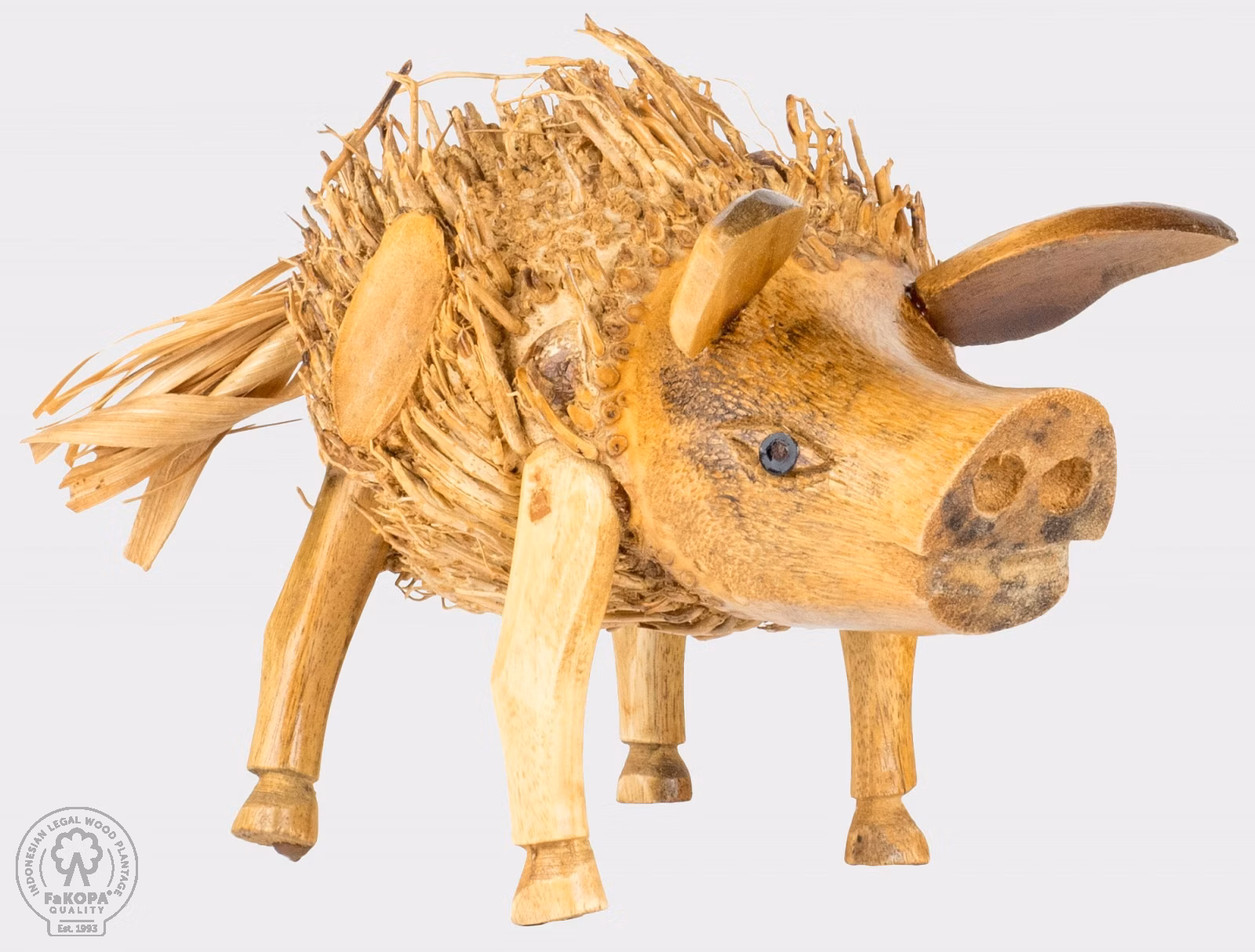 PIG - prasátko z tropického dřeva