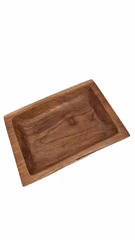 Mísa hranatá z teaku