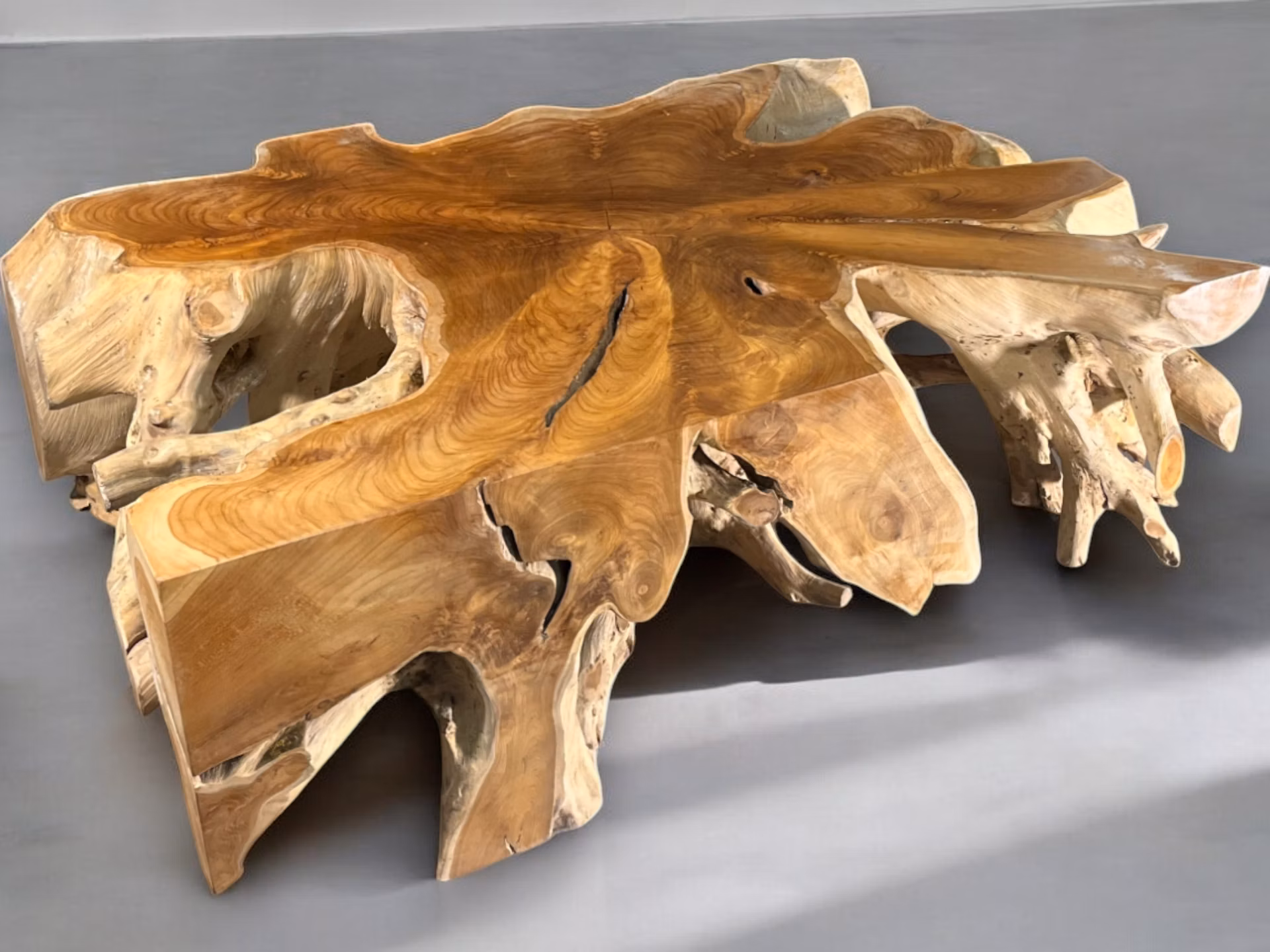 BRANCH 125x80x45cm stolík z teaku