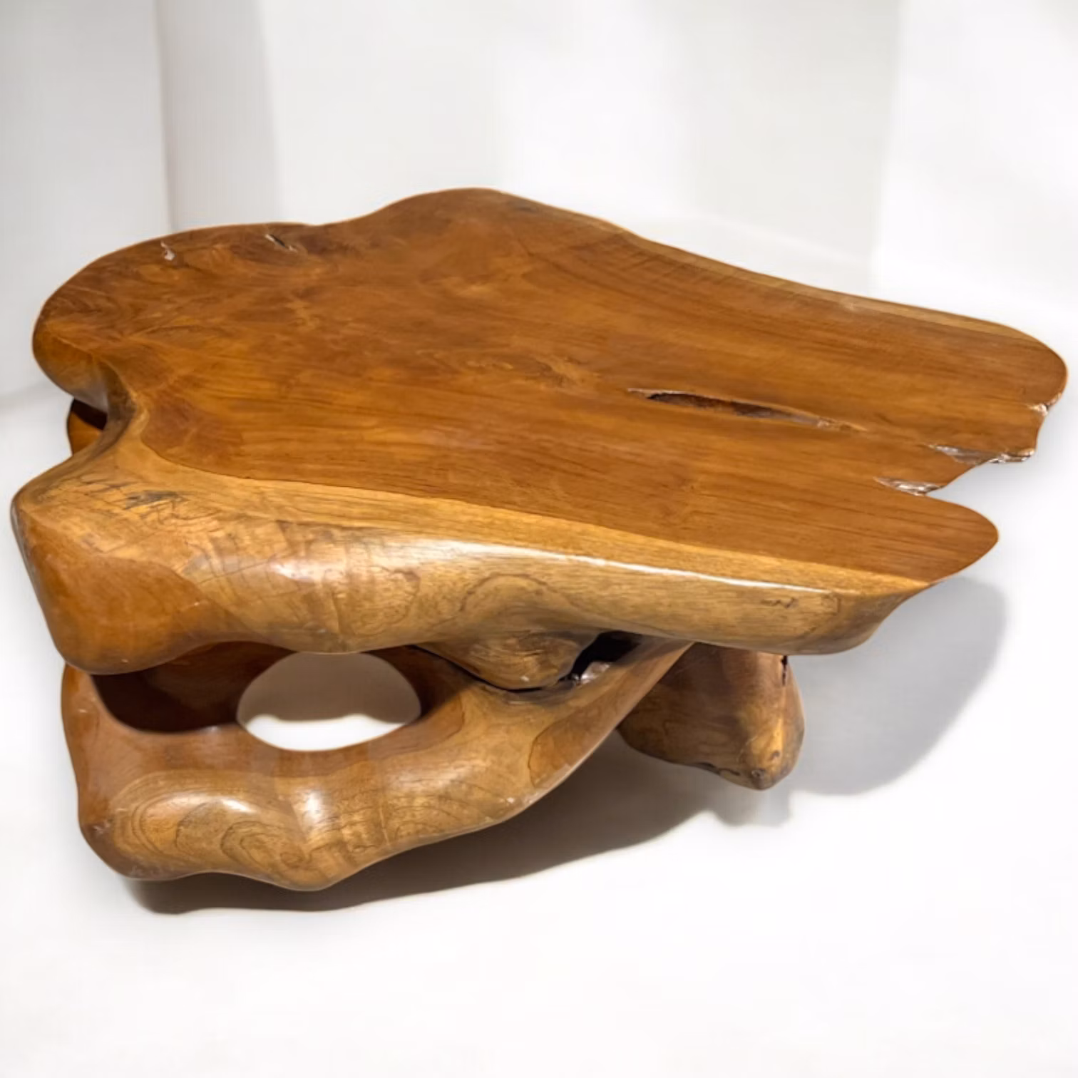 BRANCH 67x58x26cm stolík z teaku
