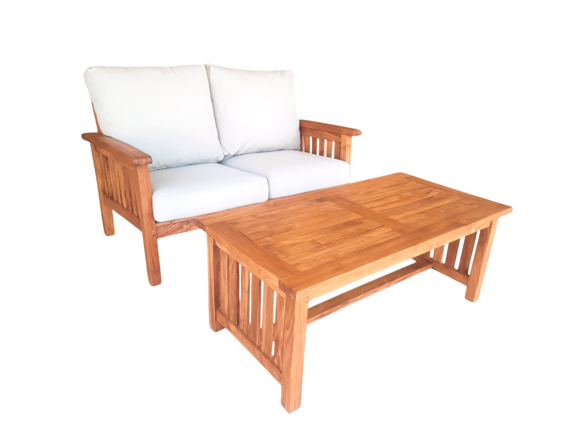 ROSALINE SET - zostava z teaku bez taburetu