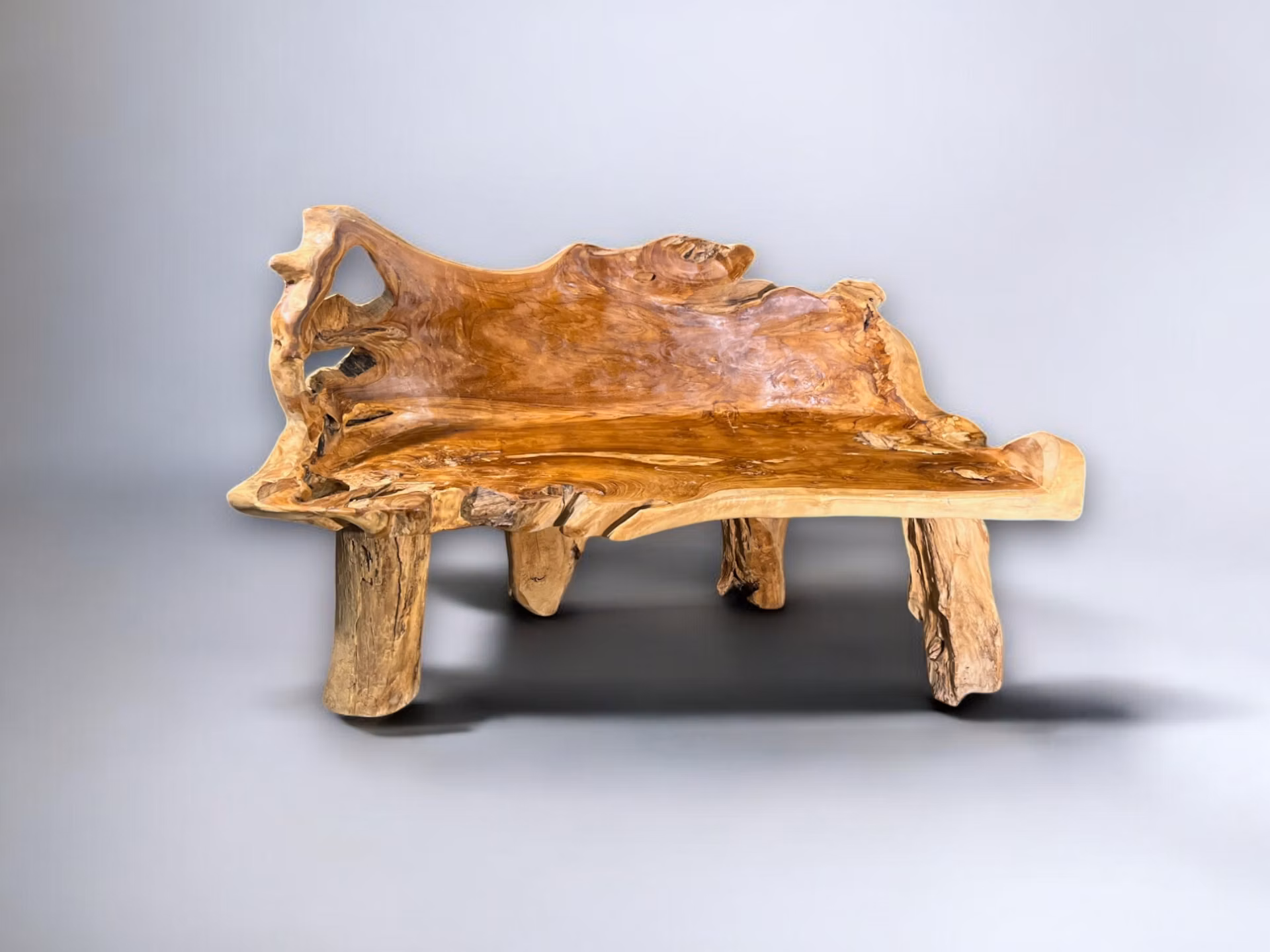 ROOT II - lavica z teaku 150cm