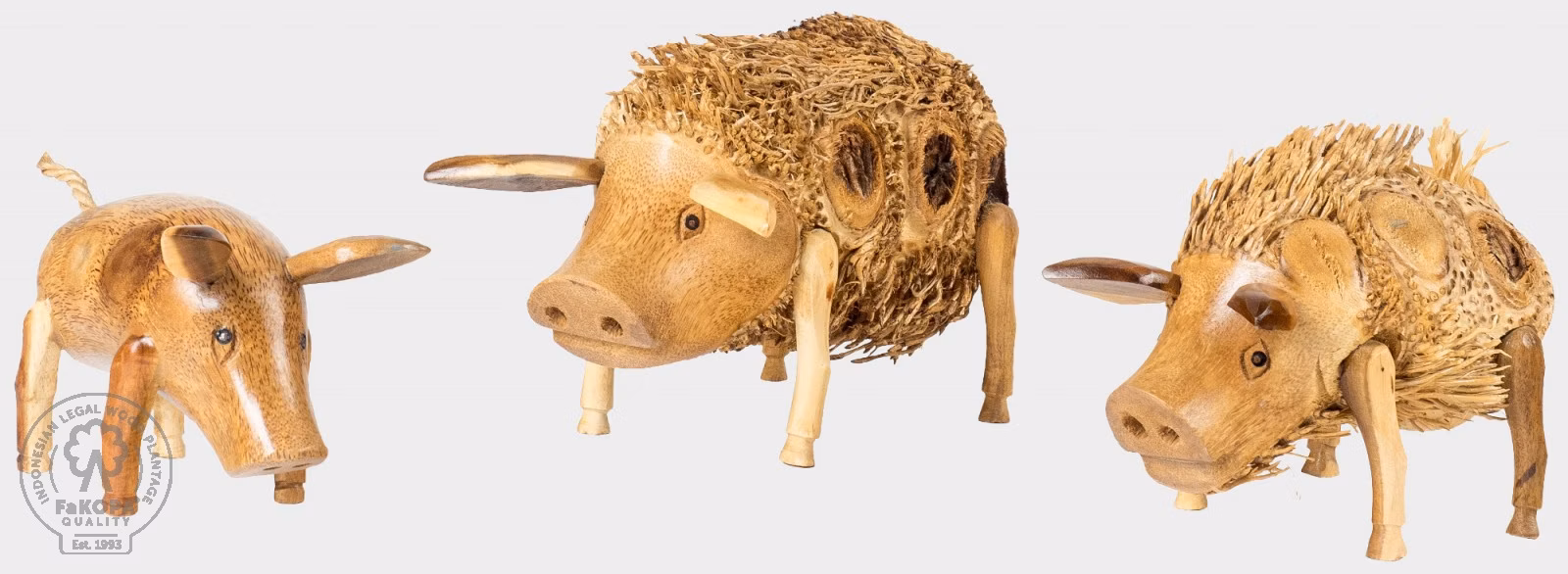 PIG - prasiatko z tropického dreva