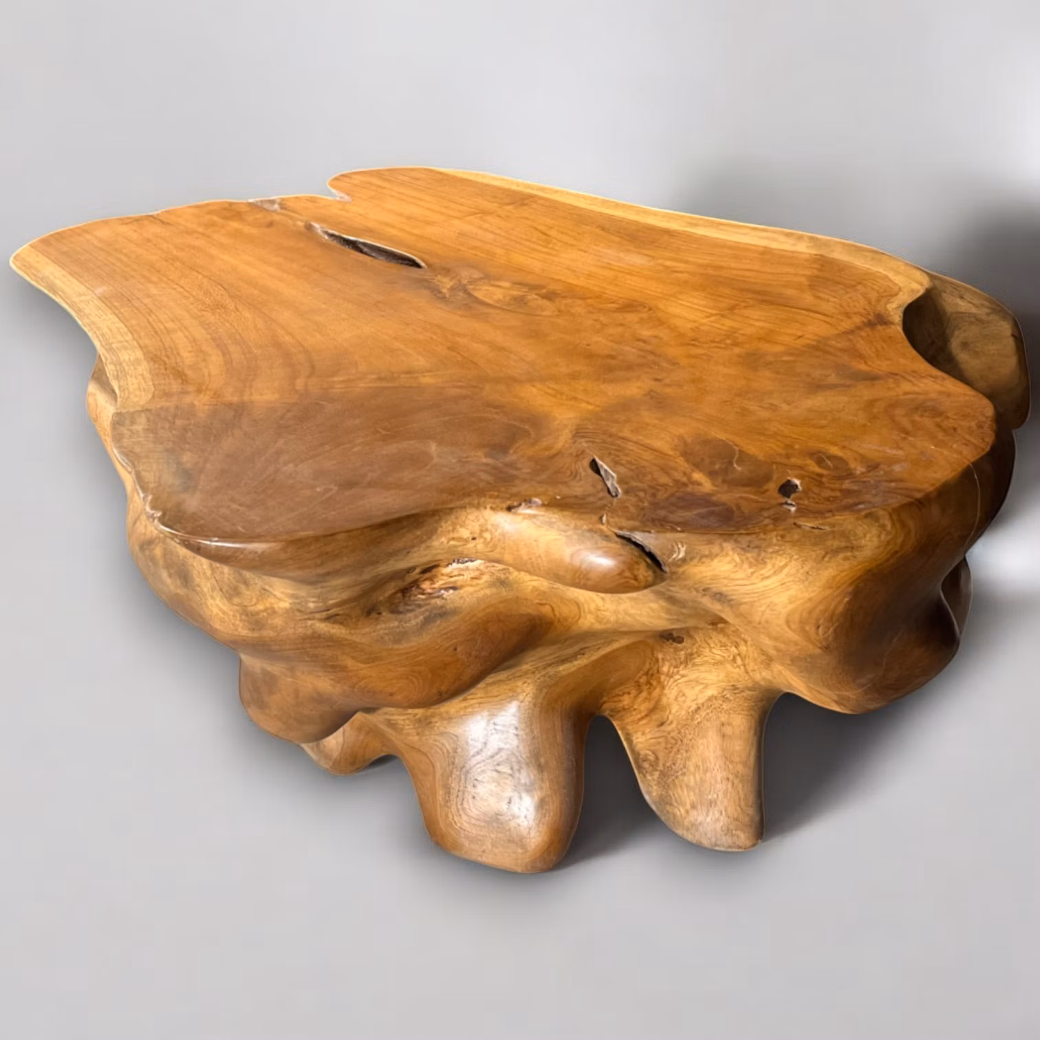 BRANCH 67x58x26cm stolík z teaku