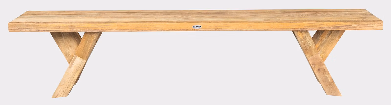 SPIDER RECYCLE - lavica z teaku 220 cm