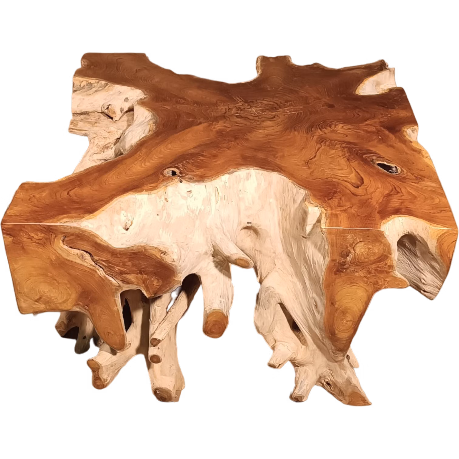 BRANCH 80x80x45cm stolík z teaku