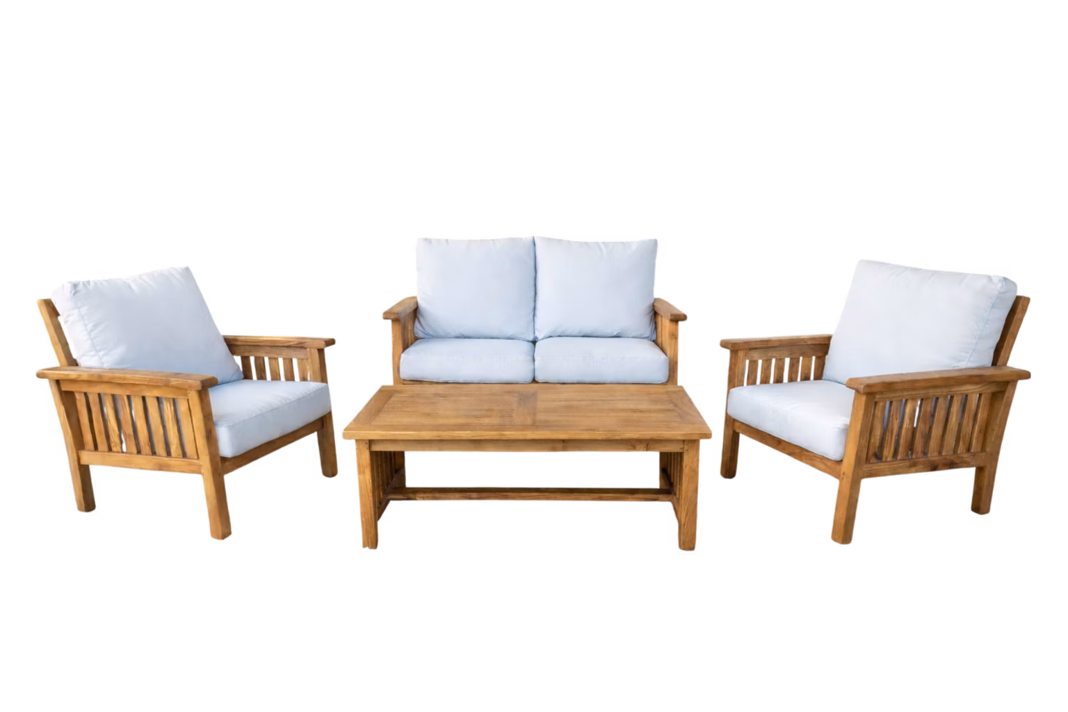 ROSALINE SET - zostava z teaku bez taburetu