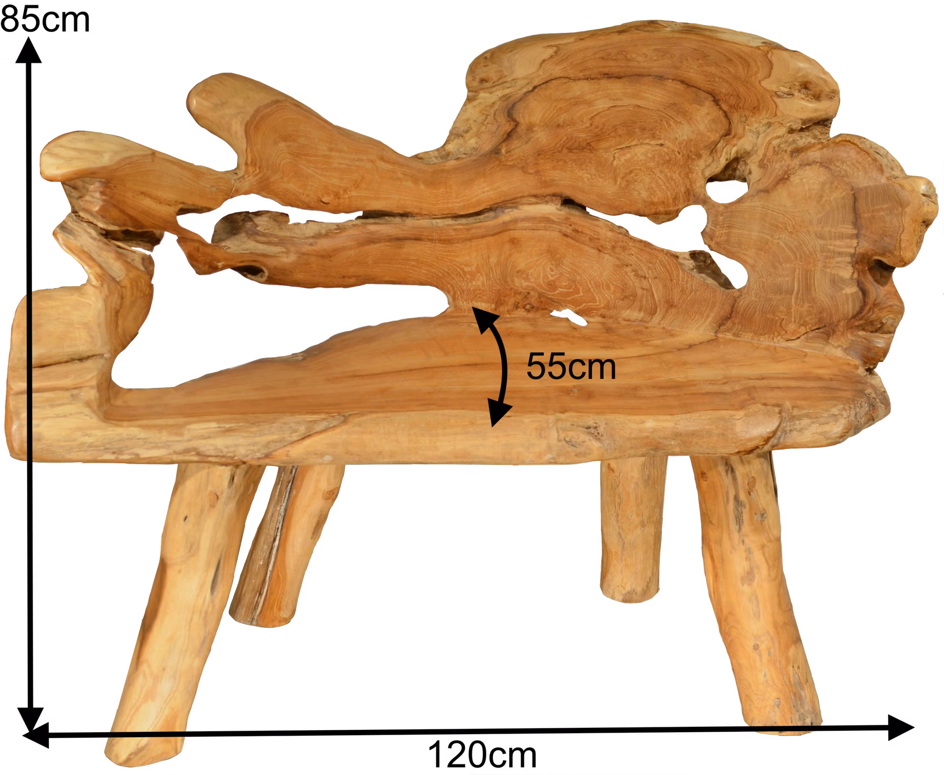 ROOT - drevená lavica