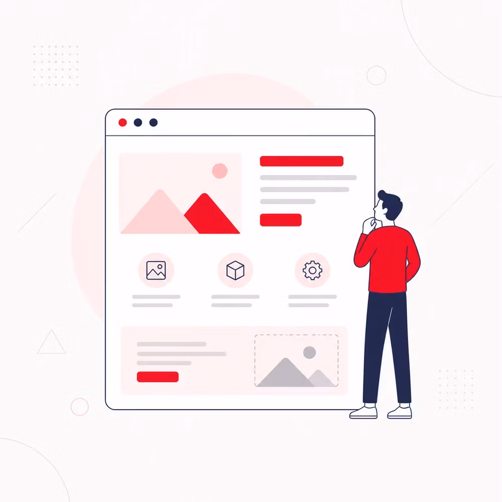 Ilustrácia – tvorba webstránky