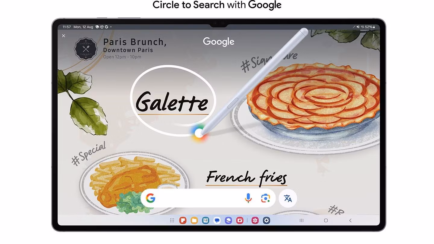 Obr. Využi Circle to Search with Google na veľkej obrazovke 1730611g