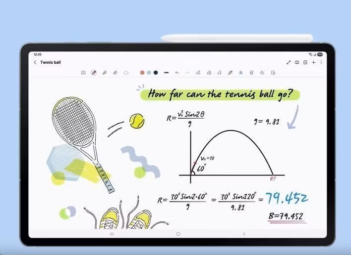 Obr. S perom S Pen ide písanie samo 1759474h
