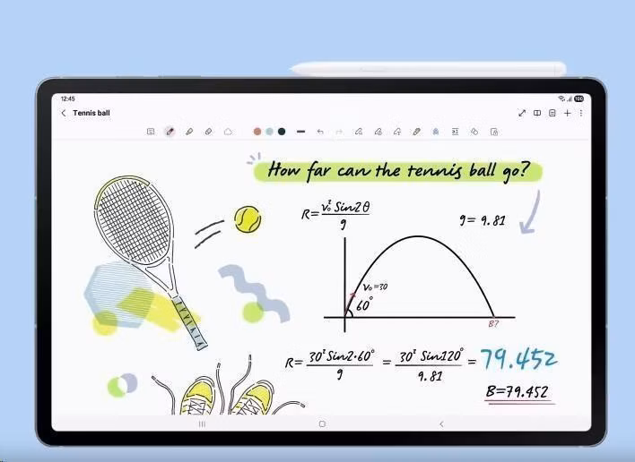 Obr. S perom S Pen ide písanie samo 1759479h