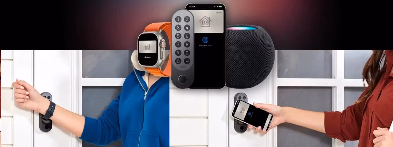Obr. Jednoduché a bezpečné odomykanie pomocou Apple Home Keys a NFC 1764141b