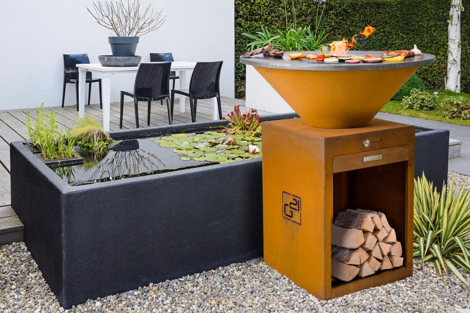 Gril G21 Oregon Corten