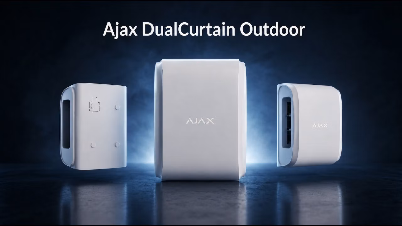 Ajax: DualCurtain Outdoor