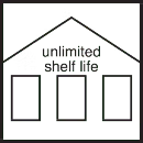 Unlimited shelf-life