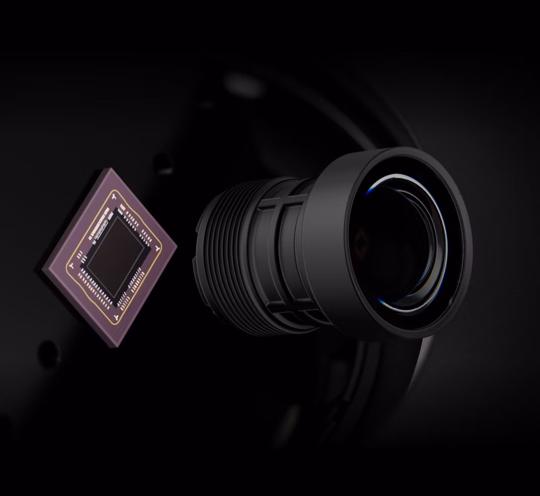 5 MP CMOS snímač a objektív 4 mm