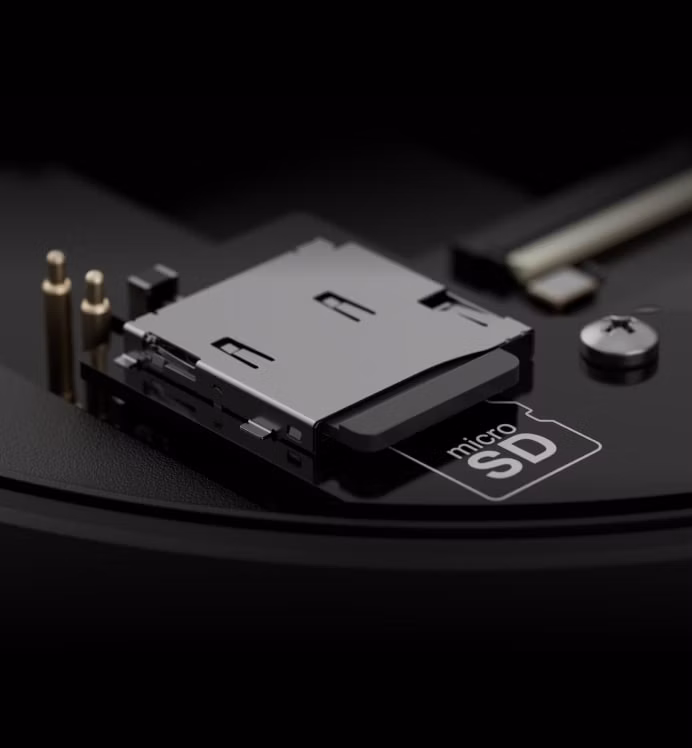 microSD slot
