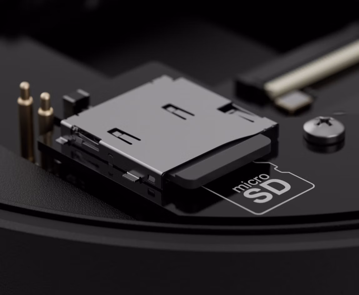MicroSD slot