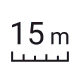 Dosah 15 m
