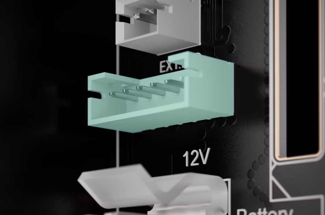 Konektor externého LED